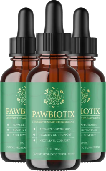 3 bottles of Pawbiotix, the seller's own bundle photo