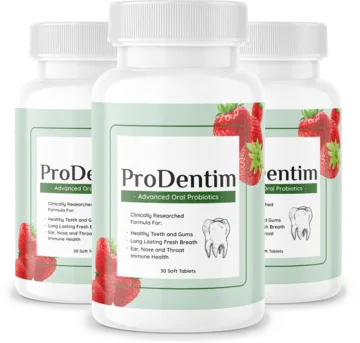 2 + 1 bottles of ProDentim, the seller's own bundle photo